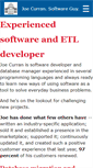 Mobile Screenshot of joecurran.net
