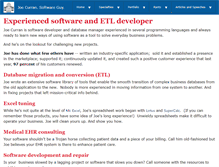 Tablet Screenshot of joecurran.net